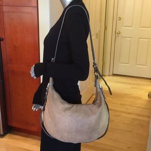 Kesslord Vintage Leather Hobo Crossbody